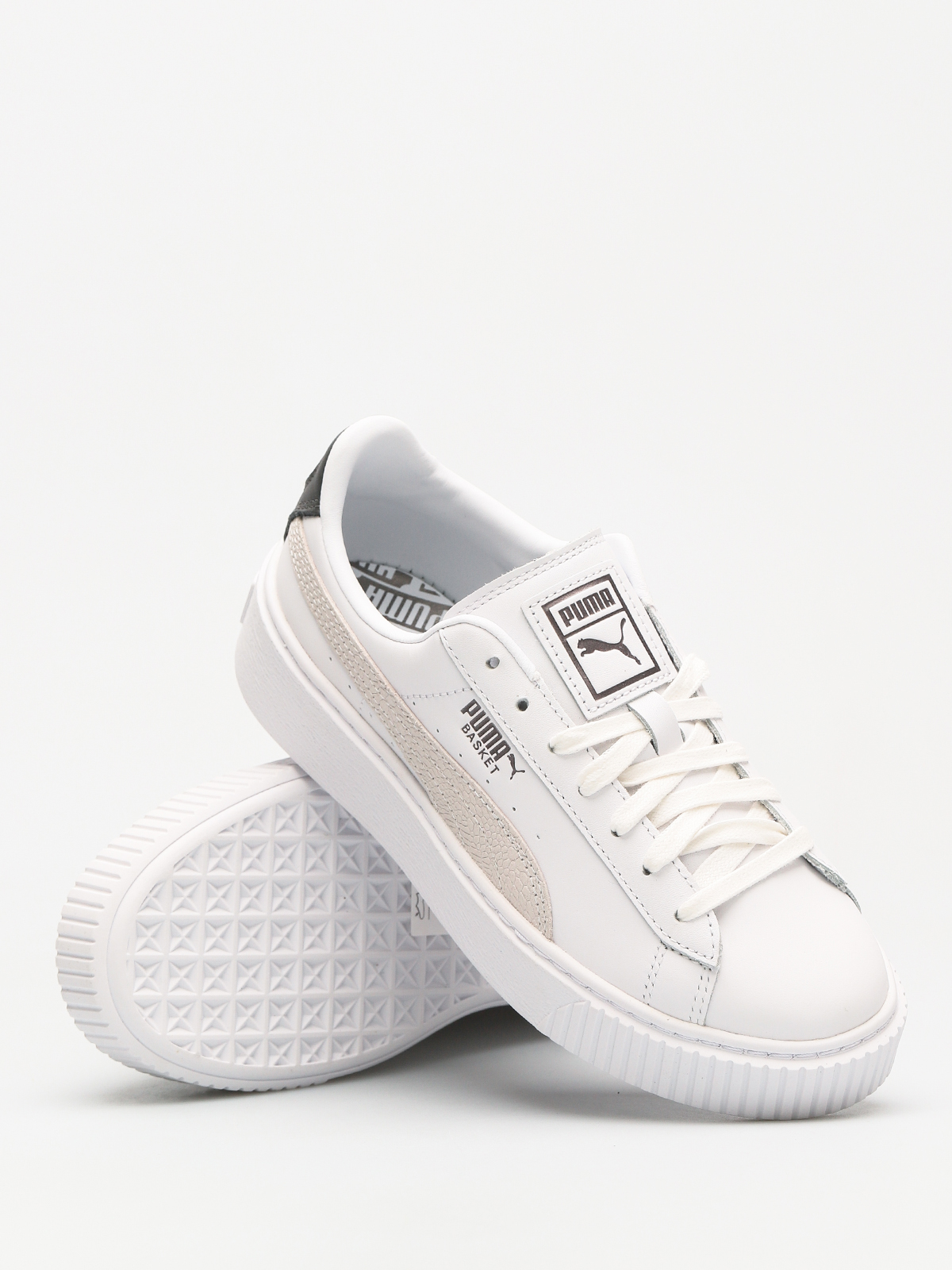 Fashion puma basket platform shoes