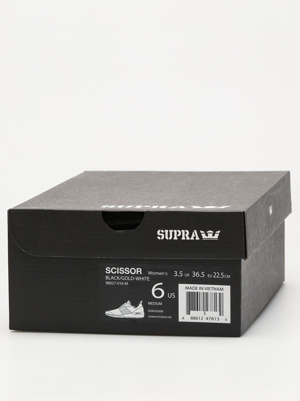 Buty Supra Scissor Wmn (black/gold white)
