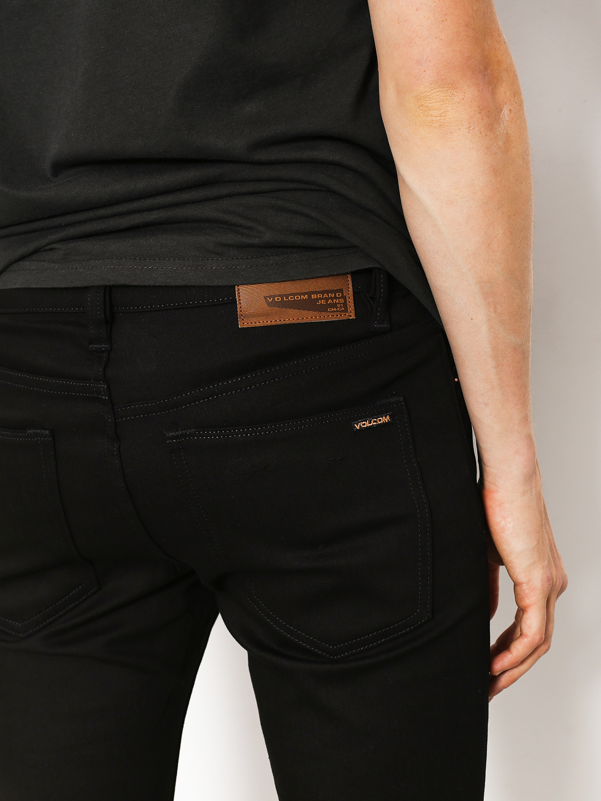 Spodnie Volcom 2X4 Tapered (bkb)