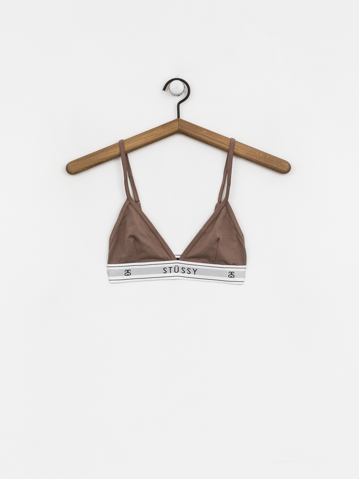 Stanik sportowy Stussy Basic Triangle Top Wmn (taupe)