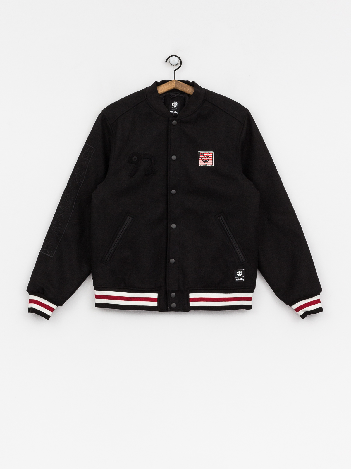 Kurtka Element Kh Letterman (flint black)