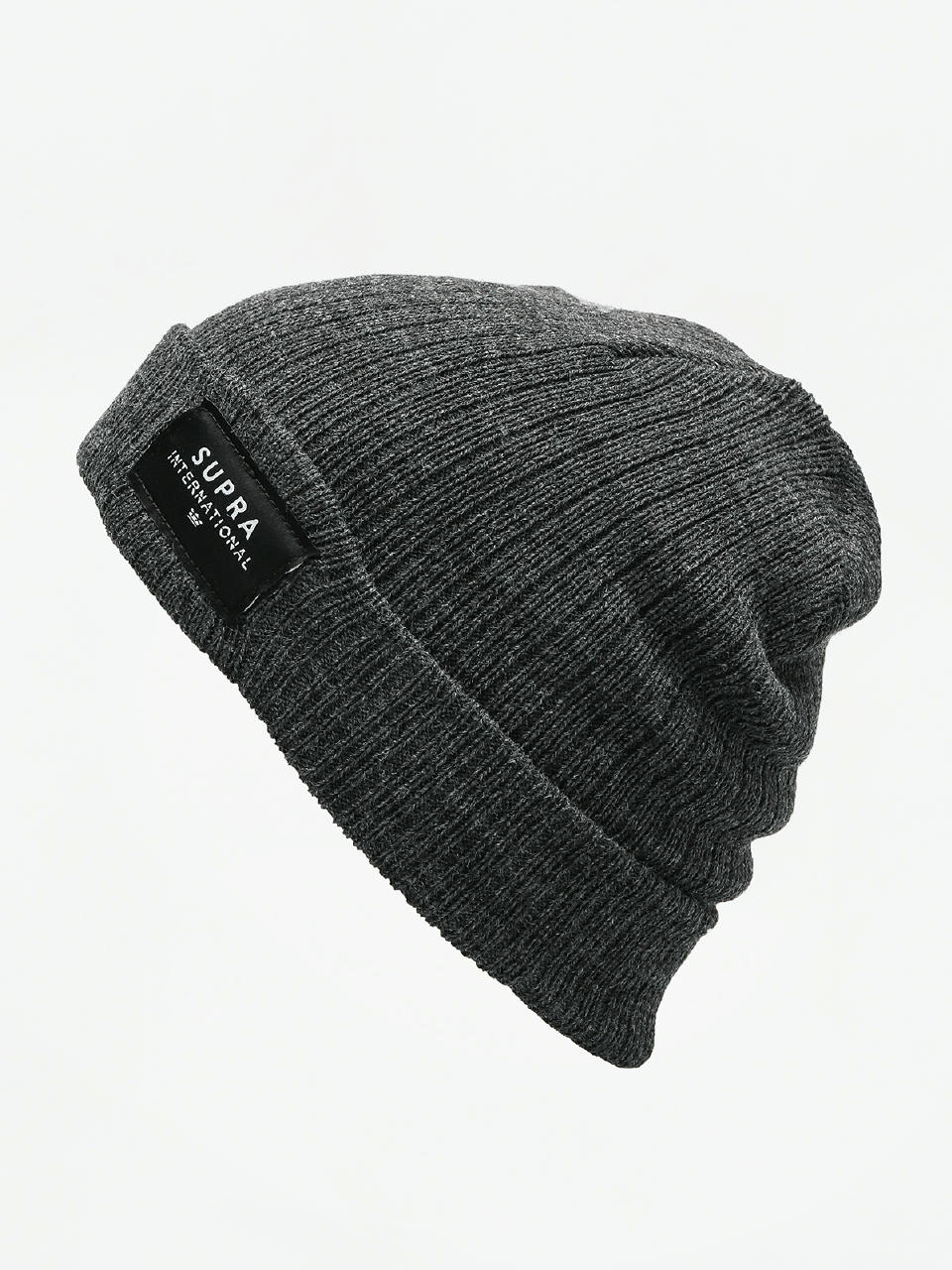 Czapka zimowa Supra Icon Intl Beanie (charcoal/blk/wht)