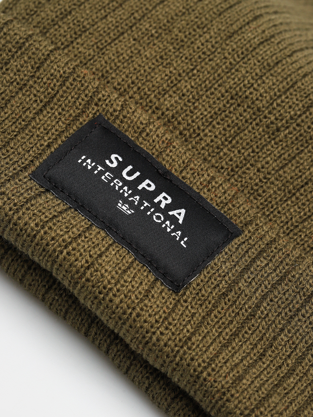 Czapka zimowa Supra Icon Intl Beanie (olive/blk/wht)