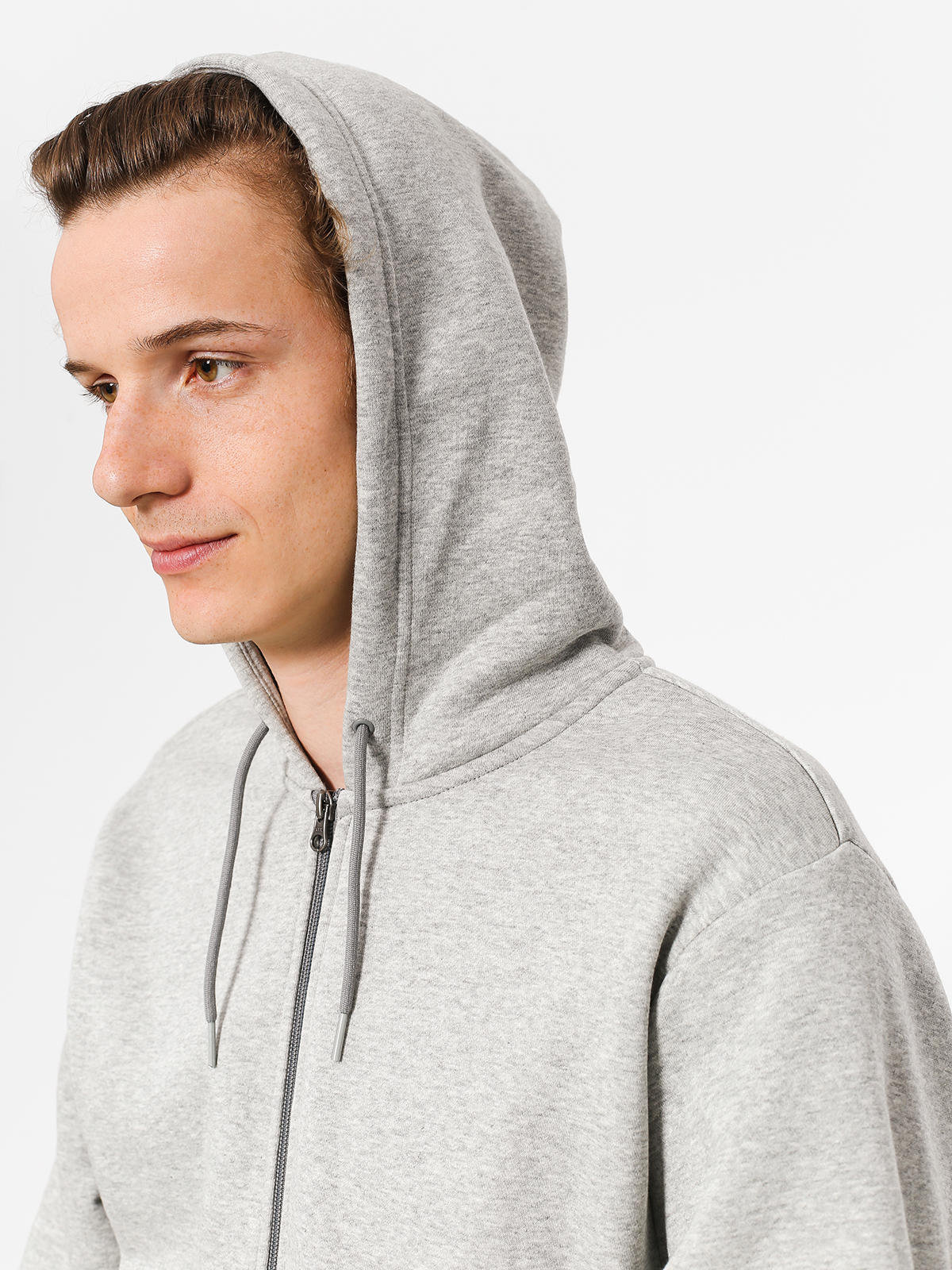 Bluza z kapturem Nike SB Sb Icon Essnl ZHD (dk grey heather/black)