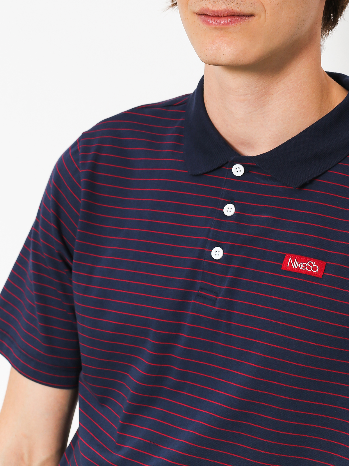 Polo Nike SB Sb Dry (obsidian/red crush)
