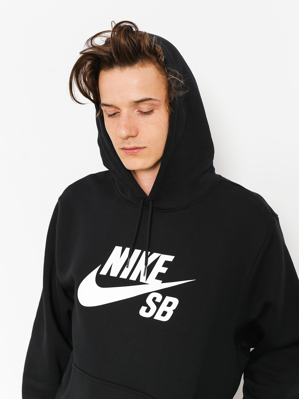 Bluza z kapturem Nike SB Sb Icon HD (black/white)