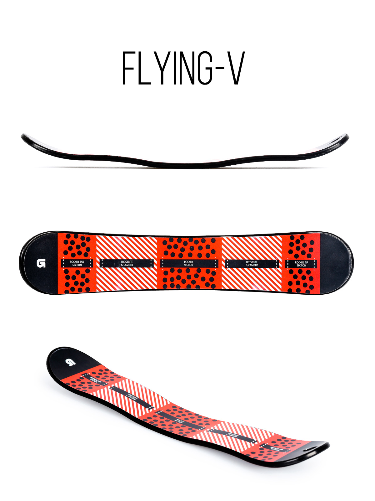 Damska Deska snowboardowa Burton Feelgood Flying V (multi)