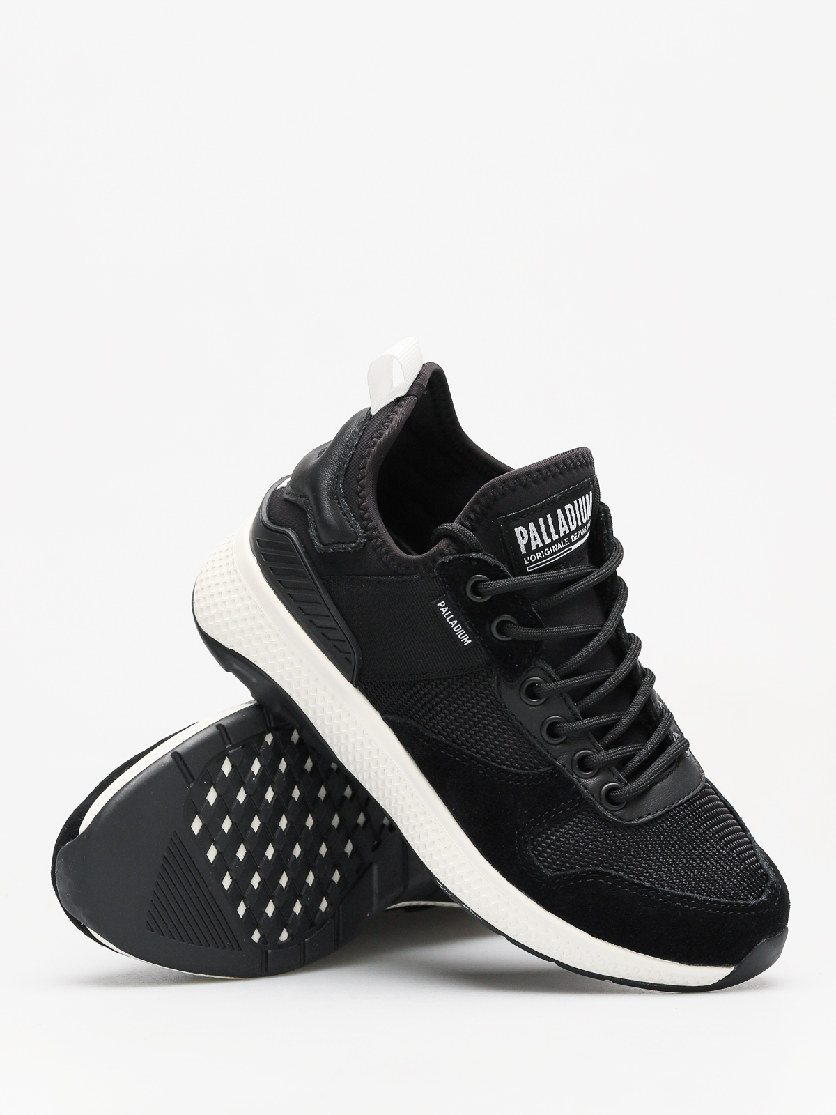 Buty Palladium Ax_Eon Army Runner Wmn (black/white)