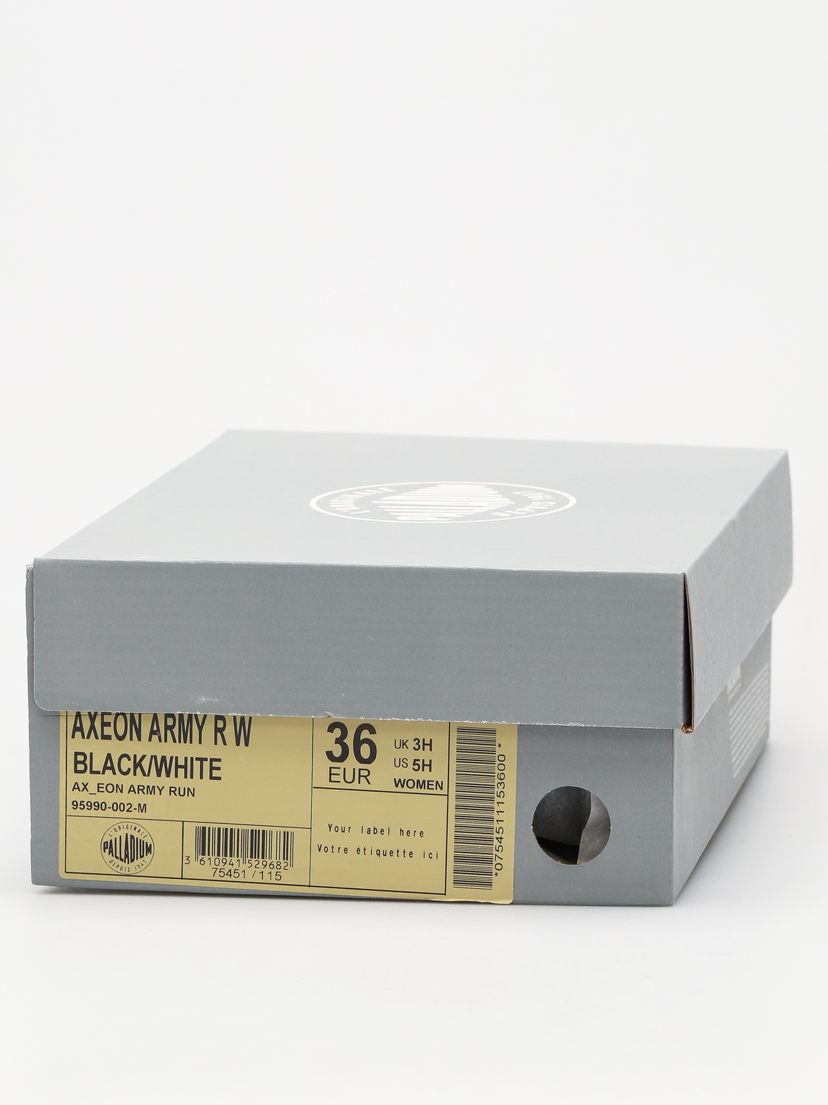 Buty Palladium Ax_Eon Army Runner Wmn (black/white)