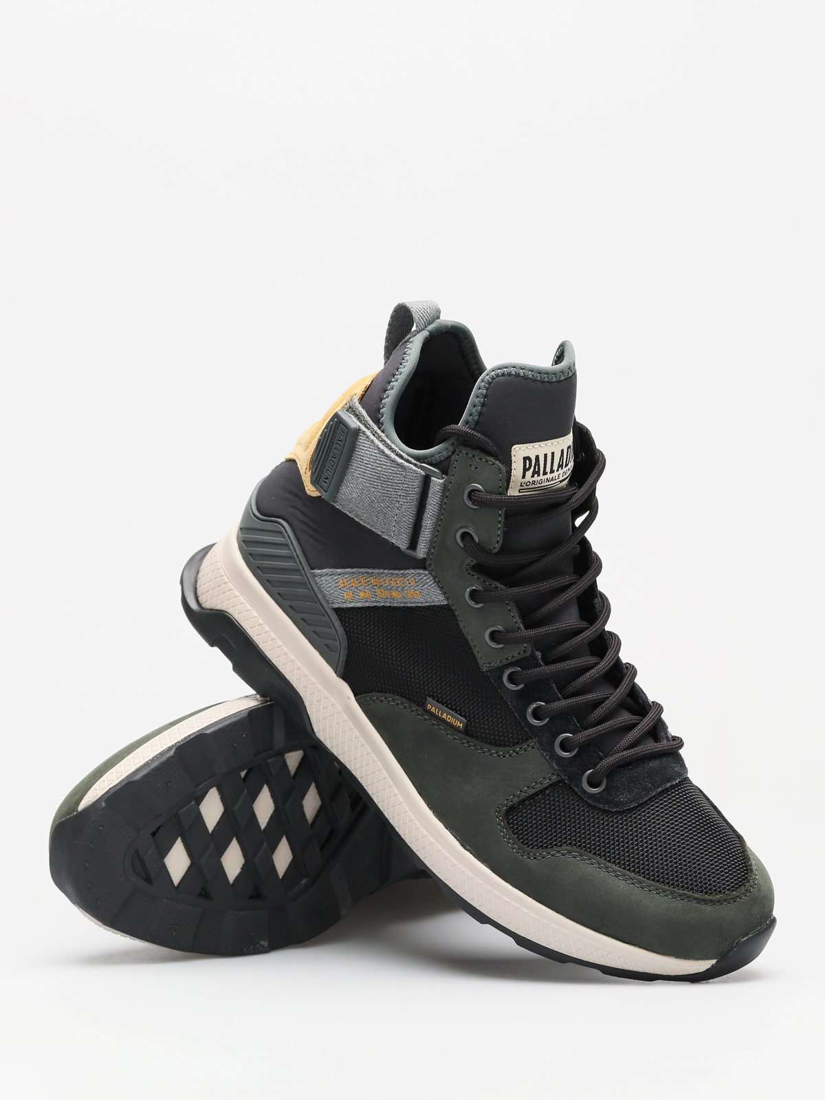 Buty Palladium Ax_Eon Army Runner Mid (urban chic/anthrct/amb gd)