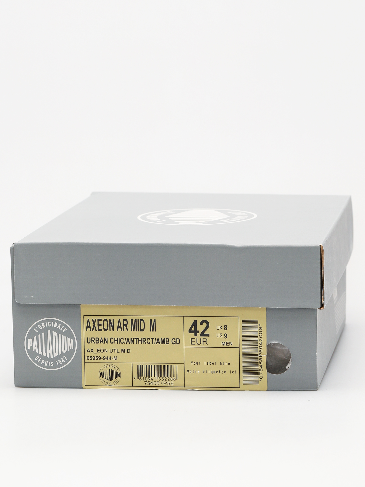 Buty Palladium Ax_Eon Army Runner Mid (urban chic/anthrct/amb gd)