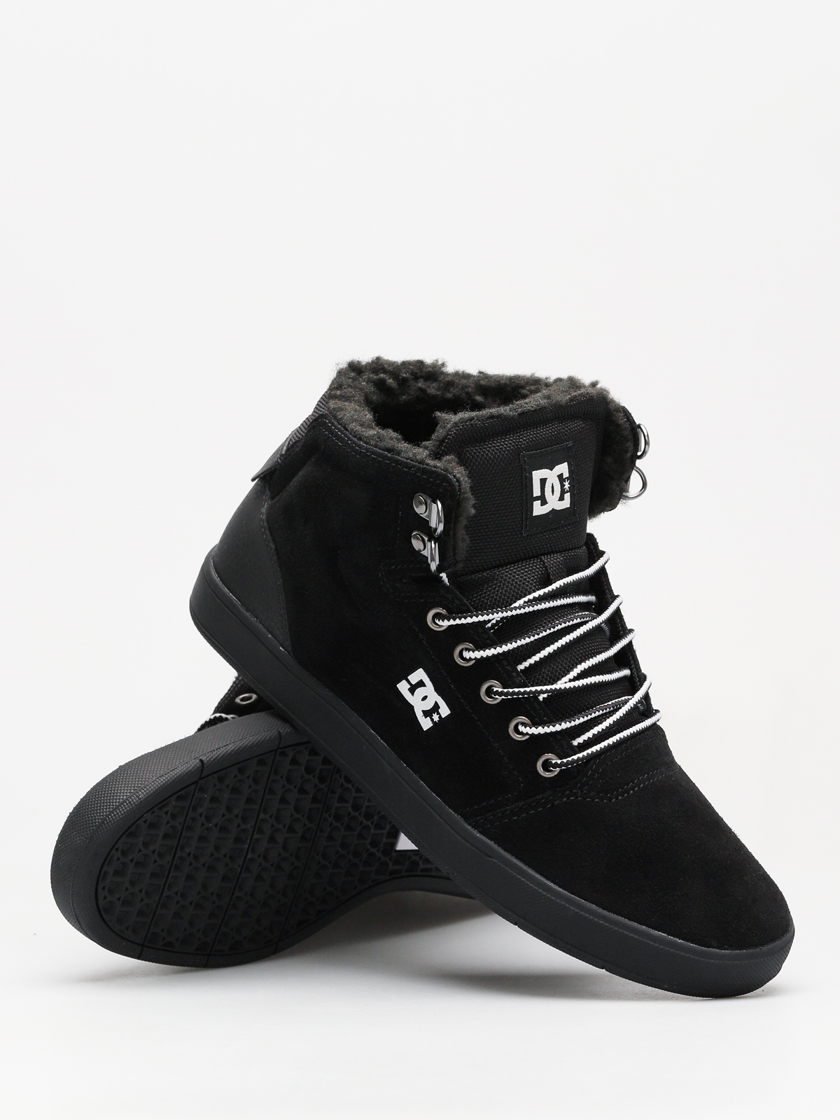 Buty zimowe DC Crisis High Wnt (black/white/black)