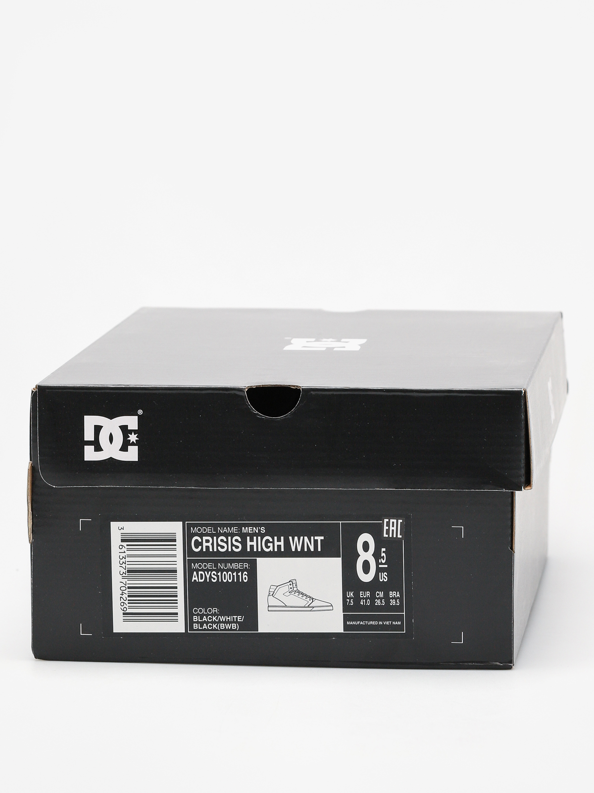 Buty zimowe DC Crisis High Wnt (black/white/black)