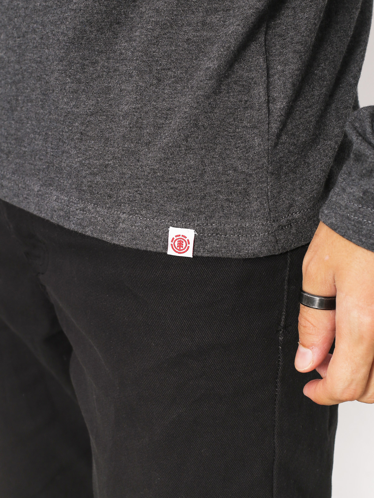 Longsleeve Element Vertical (charcoal heather)