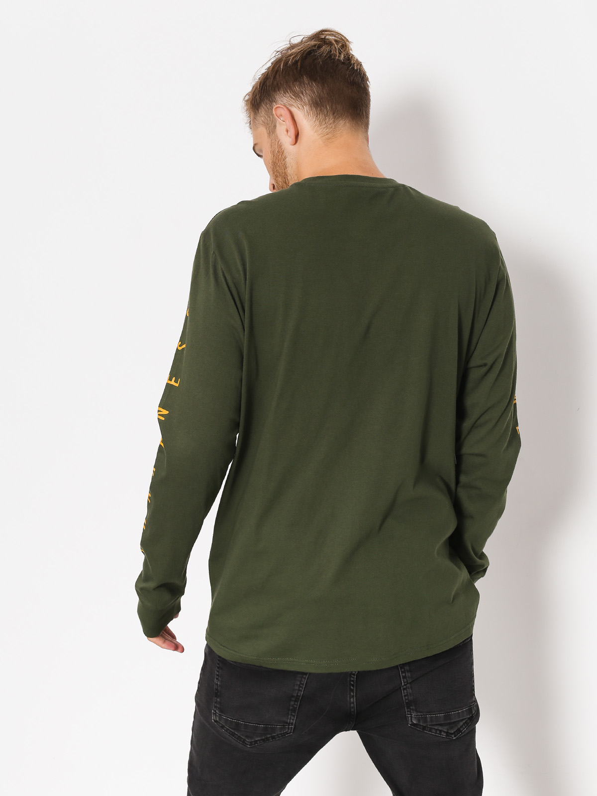 Longsleeve Element Ea Logo (olive drab)