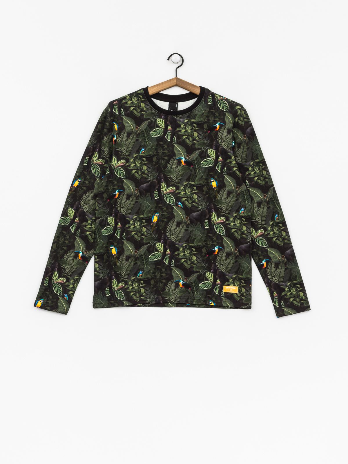 Longsleeve Malita Jungle (black/green)