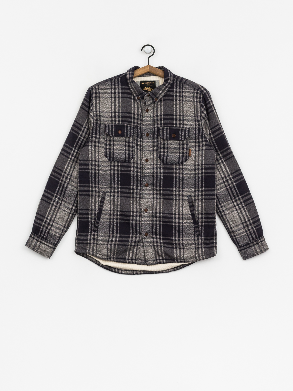 Koszula Quiksilver The Waffle Shirt (medblu)