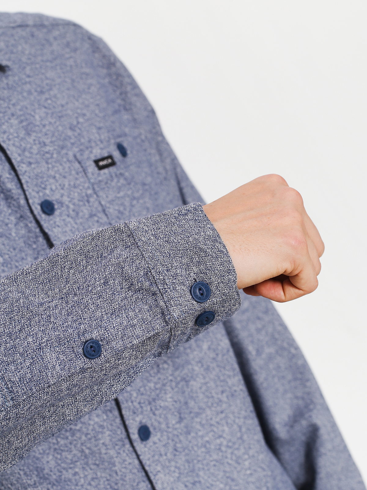 Koszula RVCA Twisted Ls (shady blue)