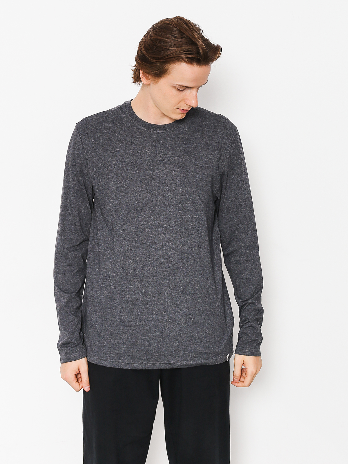 Longsleeve Element Basic Crew (charcoal heather)