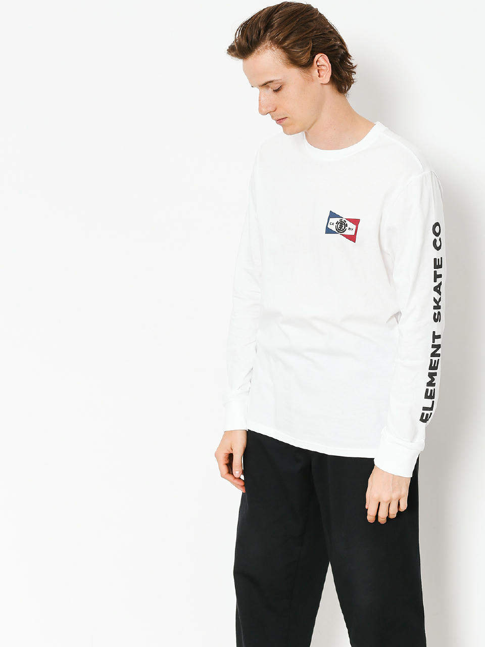 Longsleeve Element Segment (optic white)