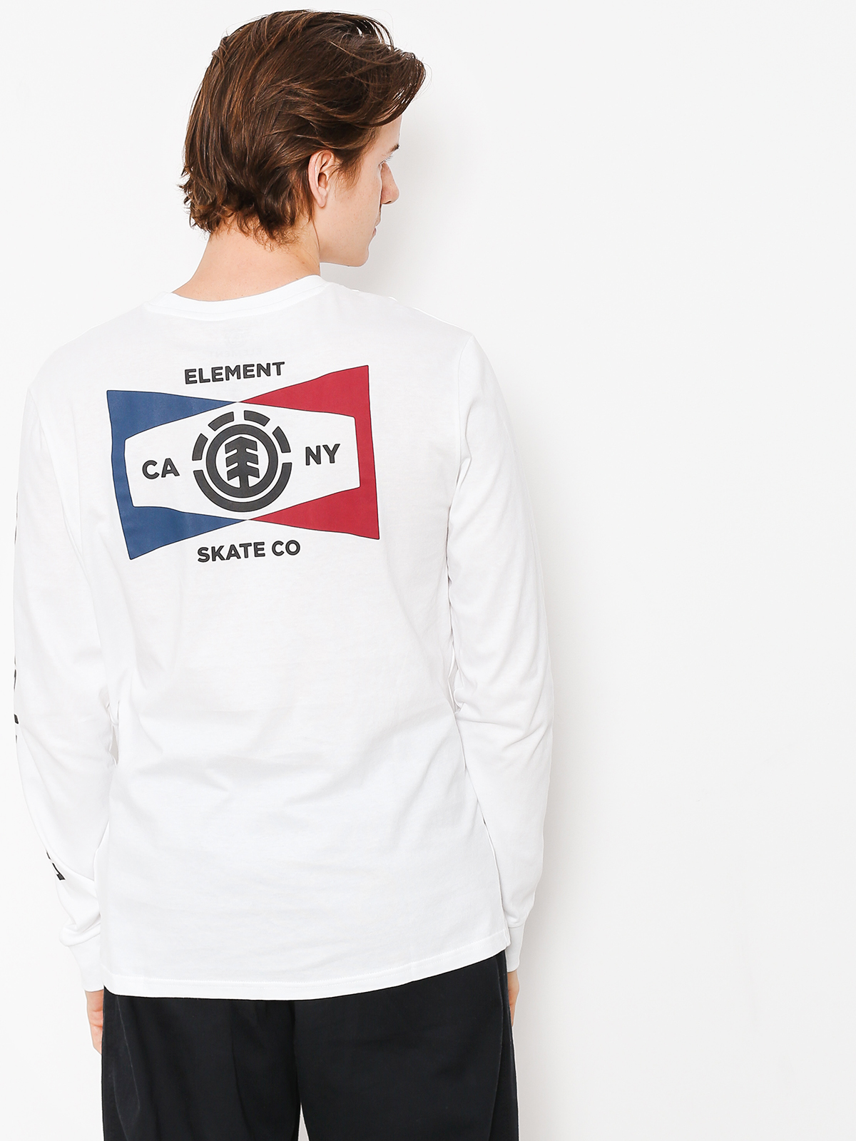 Longsleeve Element Segment (optic white)