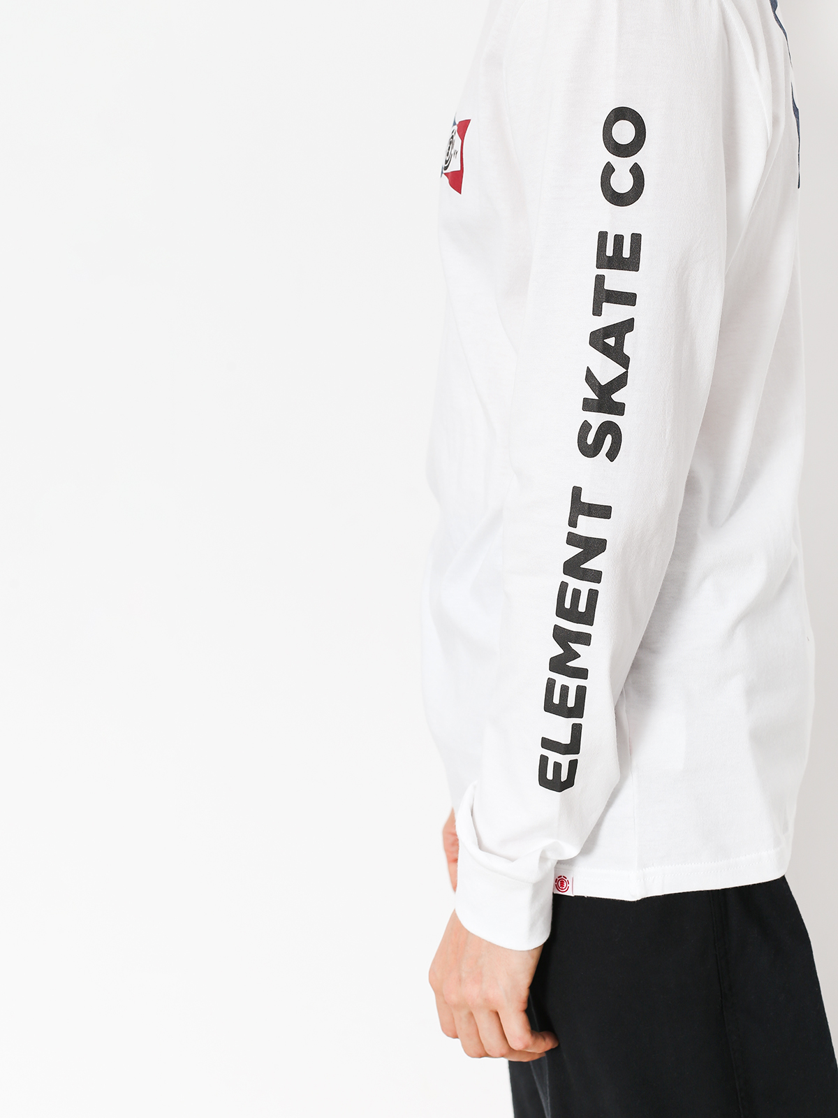 Longsleeve Element Segment (optic white)