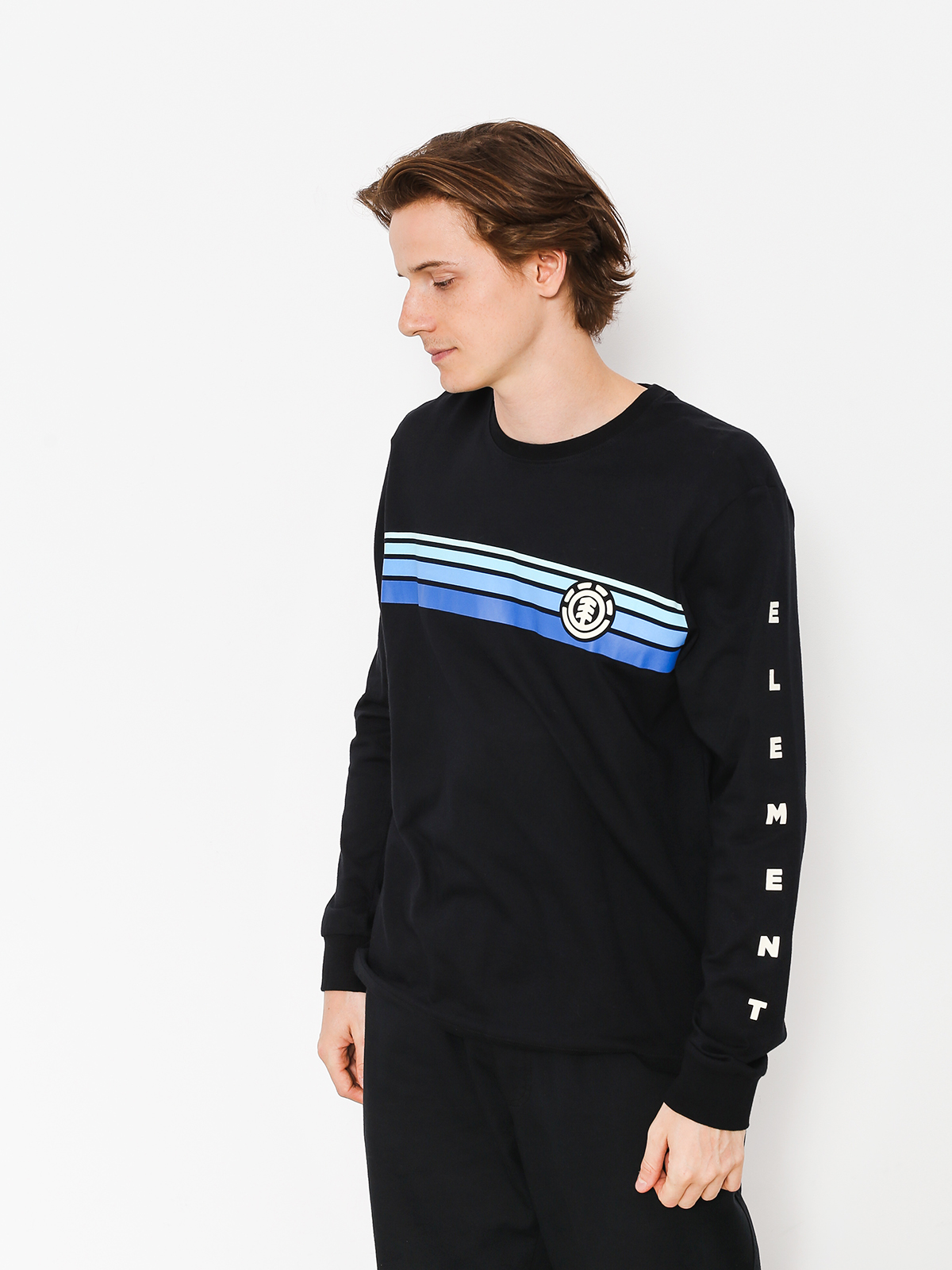 Longsleeve Element Dawn (flint black)