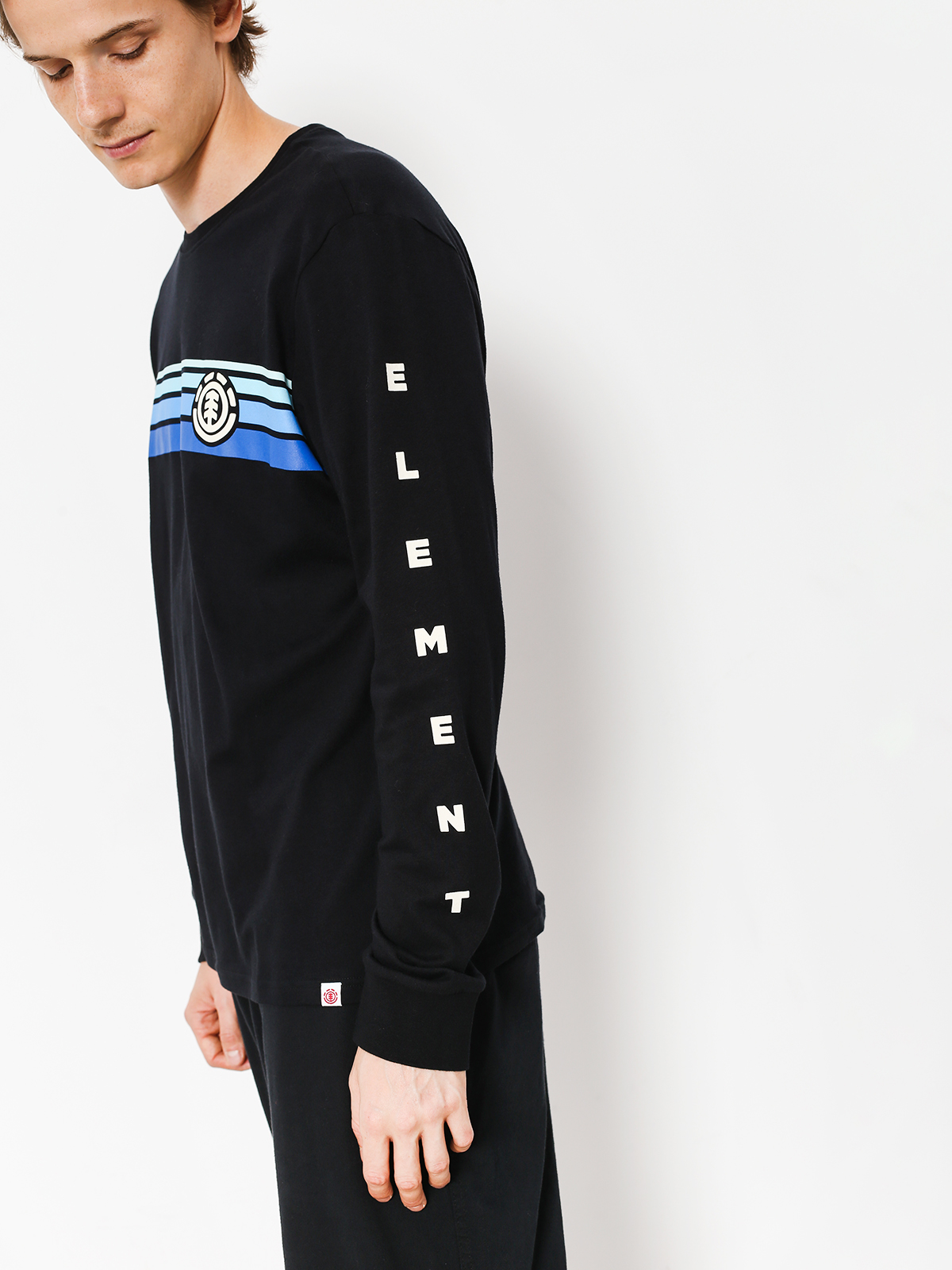 Longsleeve Element Dawn (flint black)
