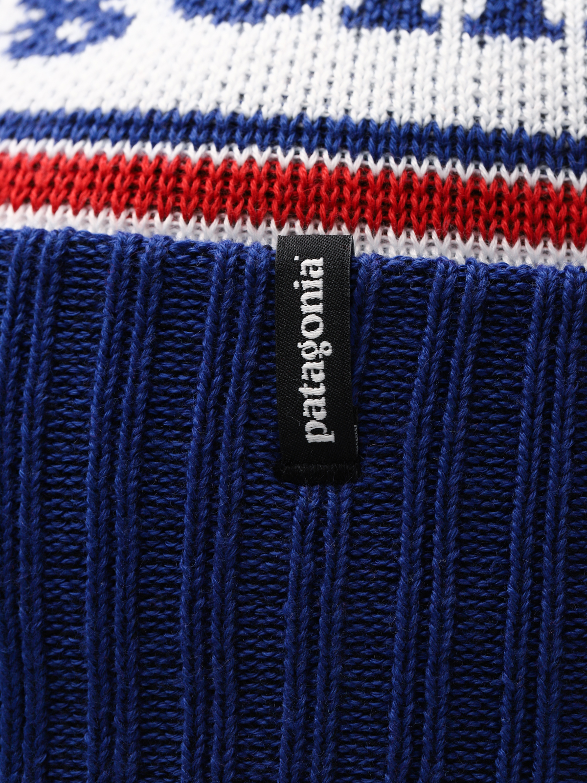 Czapka zimowa Patagonia Powder Town Beanie (park stripe viking blue)