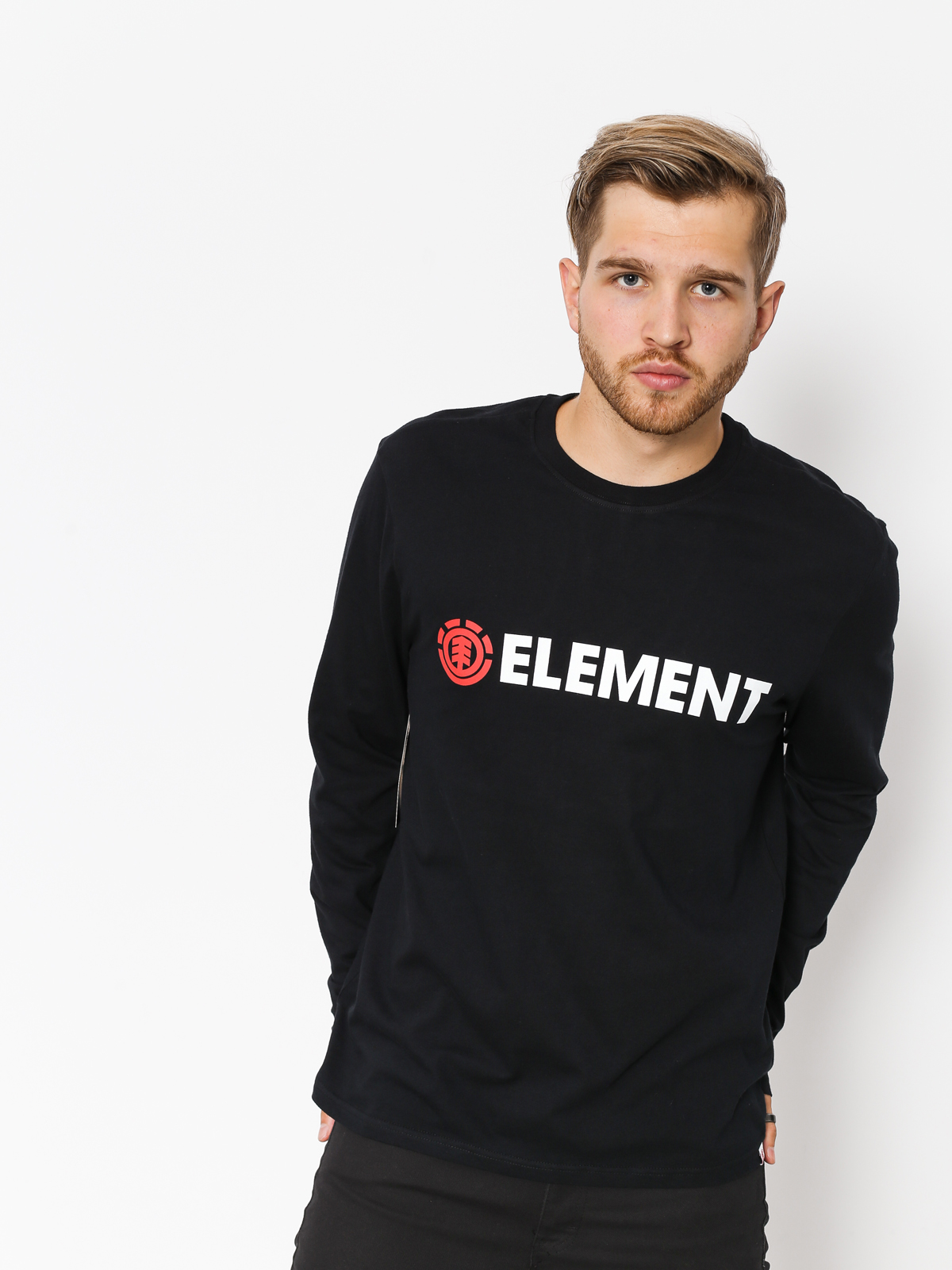 Longsleeve Element Blazin (flint black)