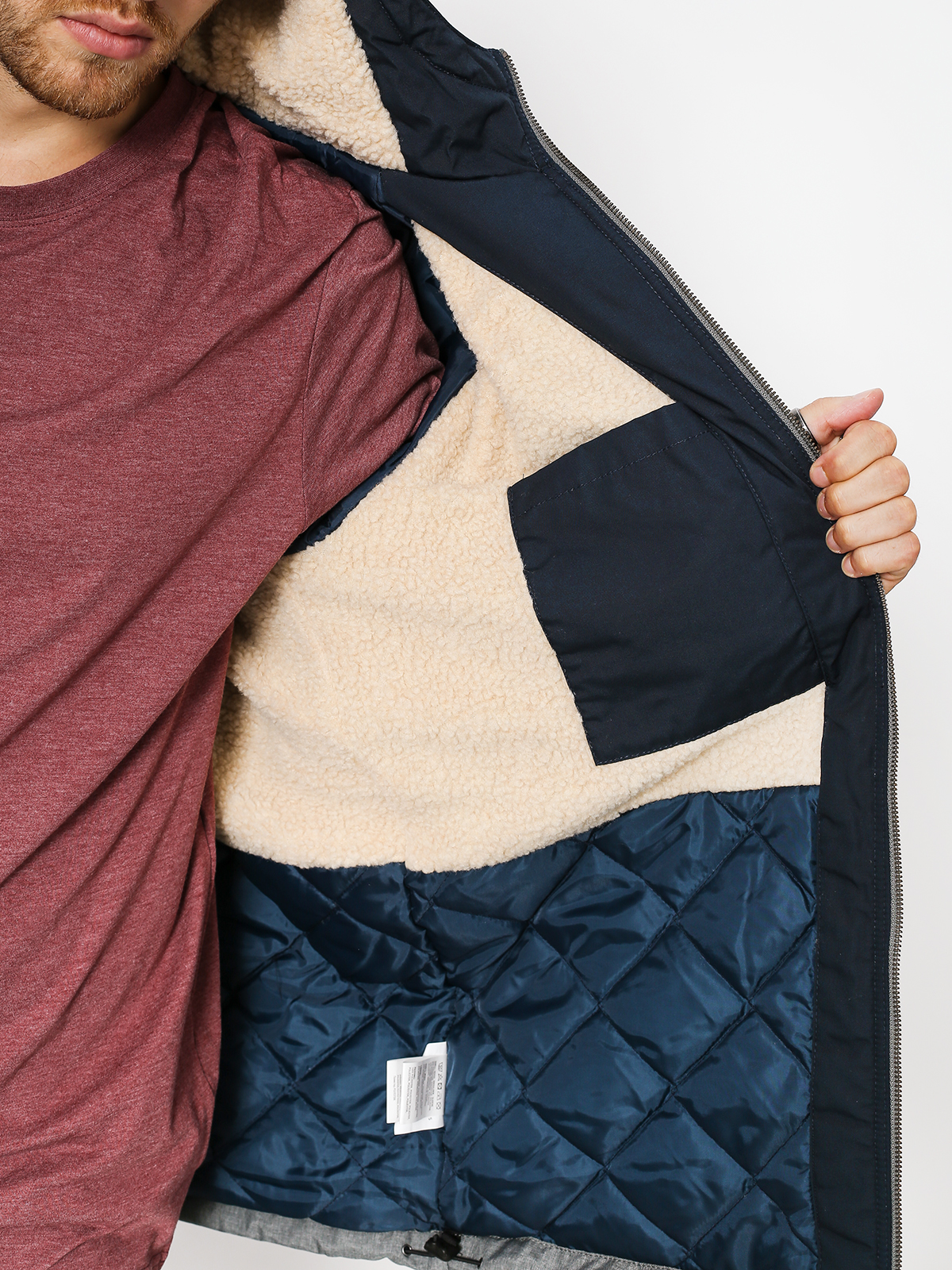 Kurtka Element Stark Heather Raglan (mid grey htr)