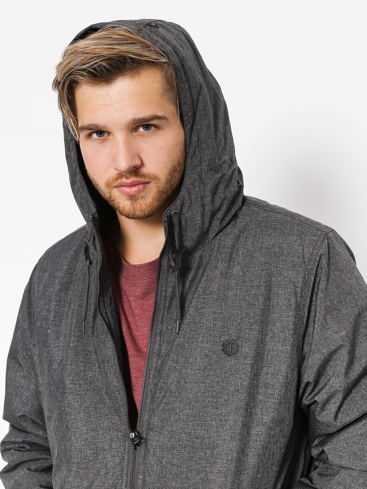 Kurtka Element Dulcey (flint black htr)