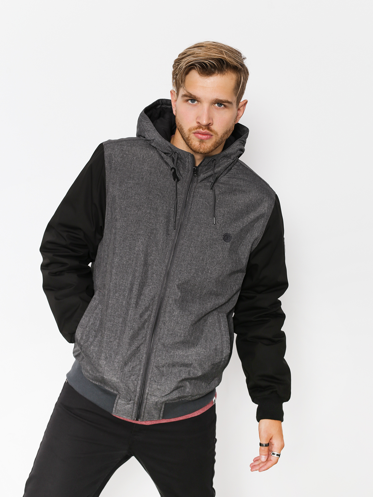 Kurtka Element Dulcey 2 Tones (flint black htr)