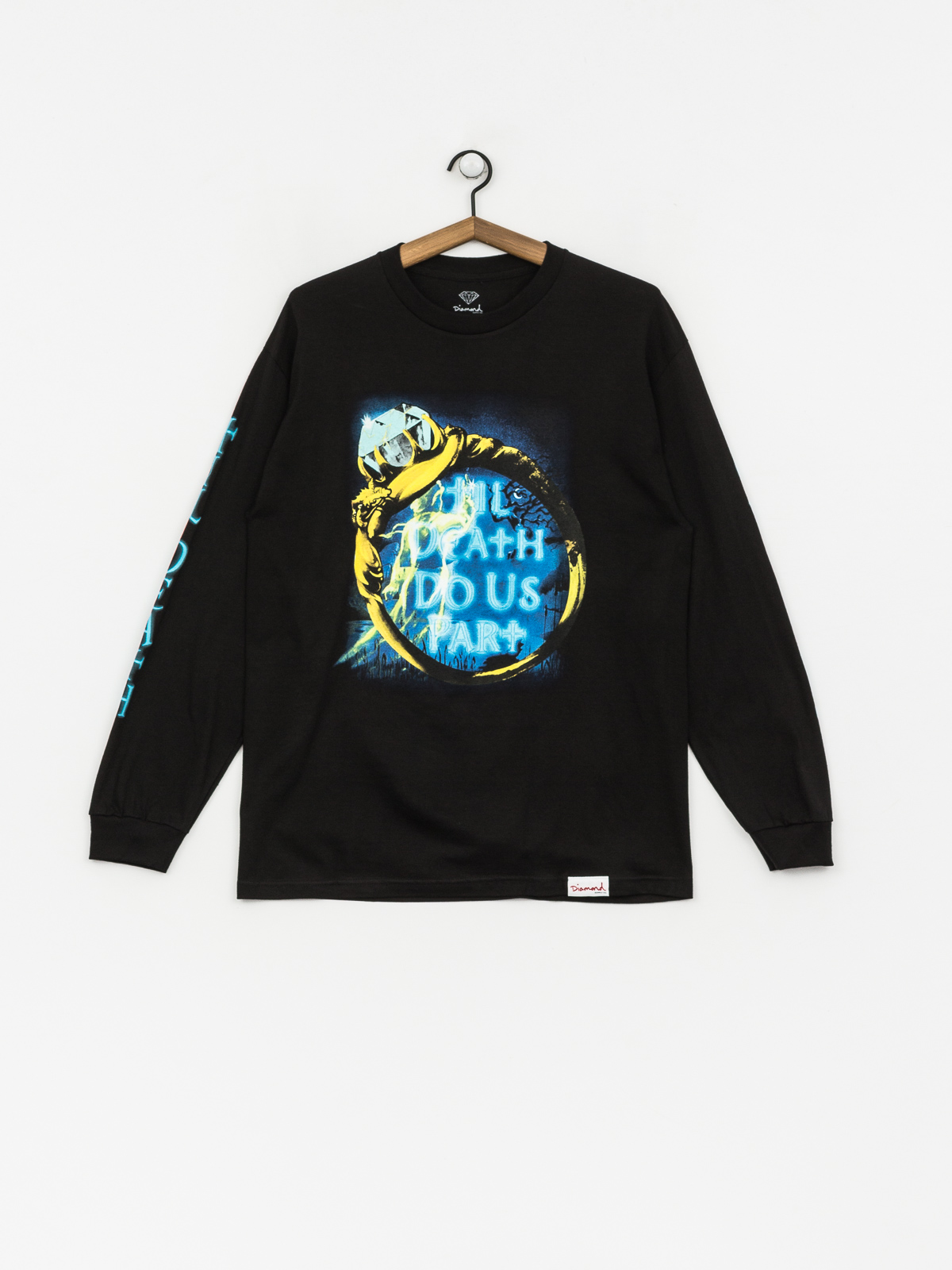 Longsleeve Diamond Supply Co. Till Death (black)