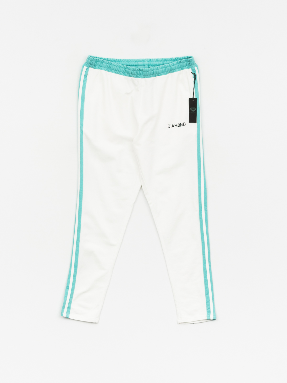 Spodnie Diamond Supply Co. Cherry Park Warm Up Drs (white)