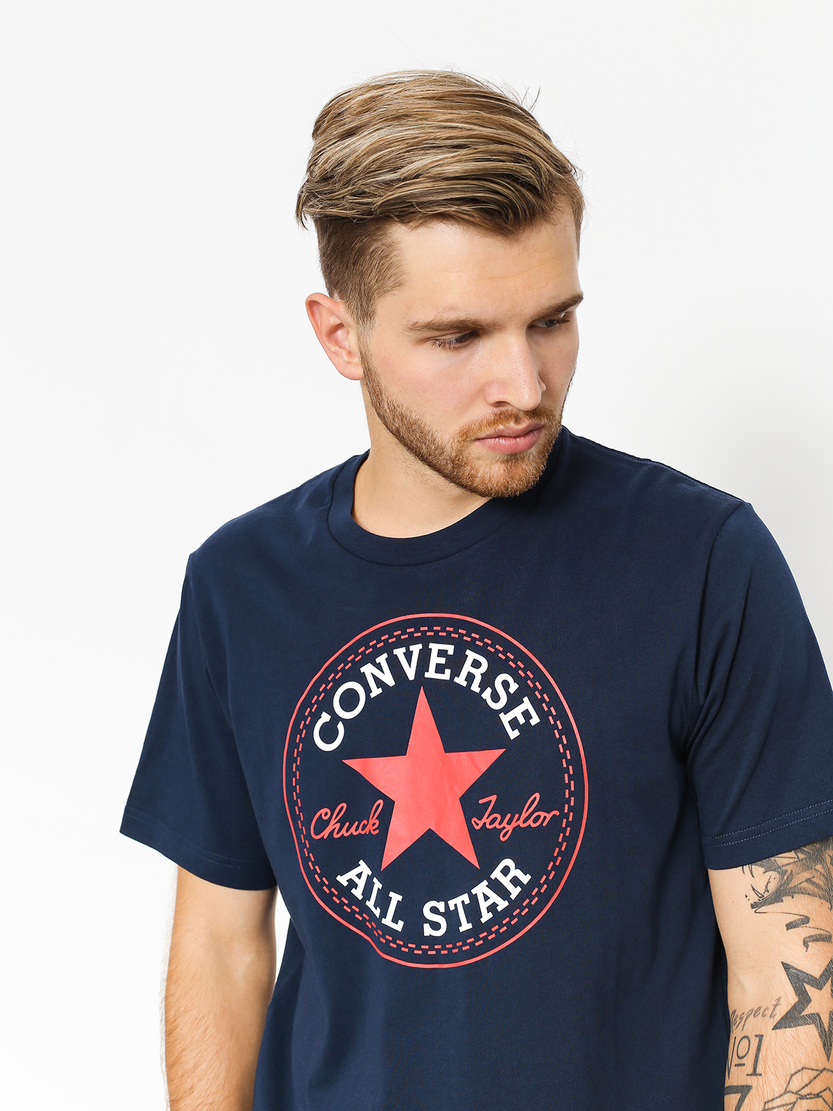 T-shirt Converse Chuck Patch (obsidian)