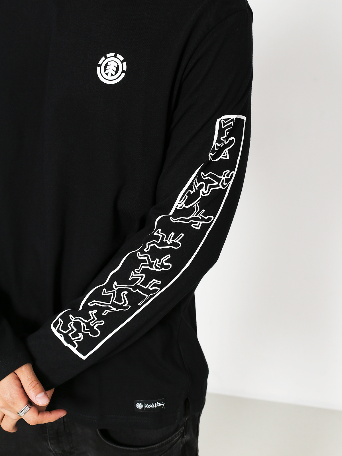 Longsleeve Element Kh Jump (flint black)