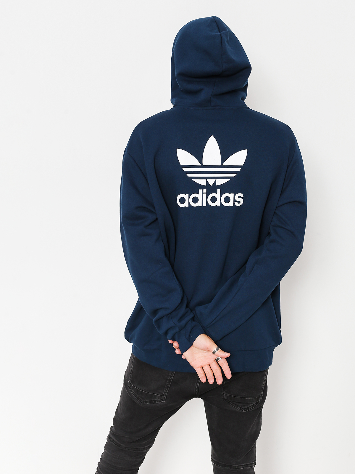 Bluza z kapturem adidas Originals Trf Flc ZHD (conavy)