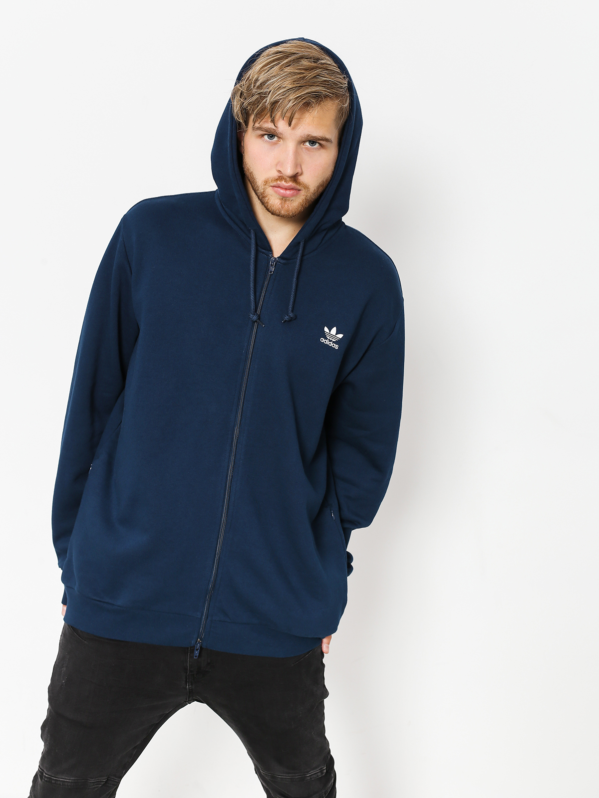 Bluza z kapturem adidas Originals Trf Flc ZHD (conavy)