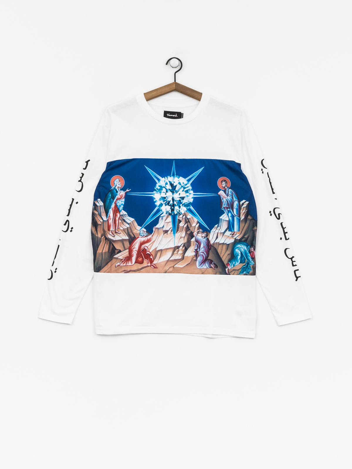 Longsleeve Diamond Supply Co. Savior Ls (white)