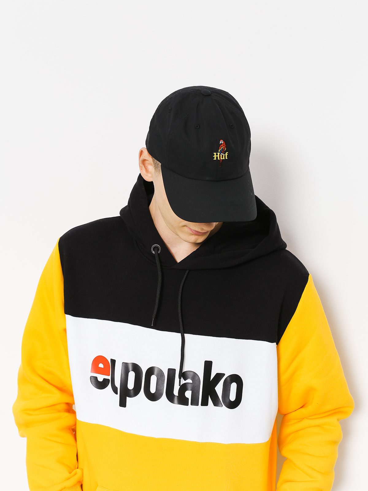 Bluza z kapturem El Polako Elpo New HD (yellow)