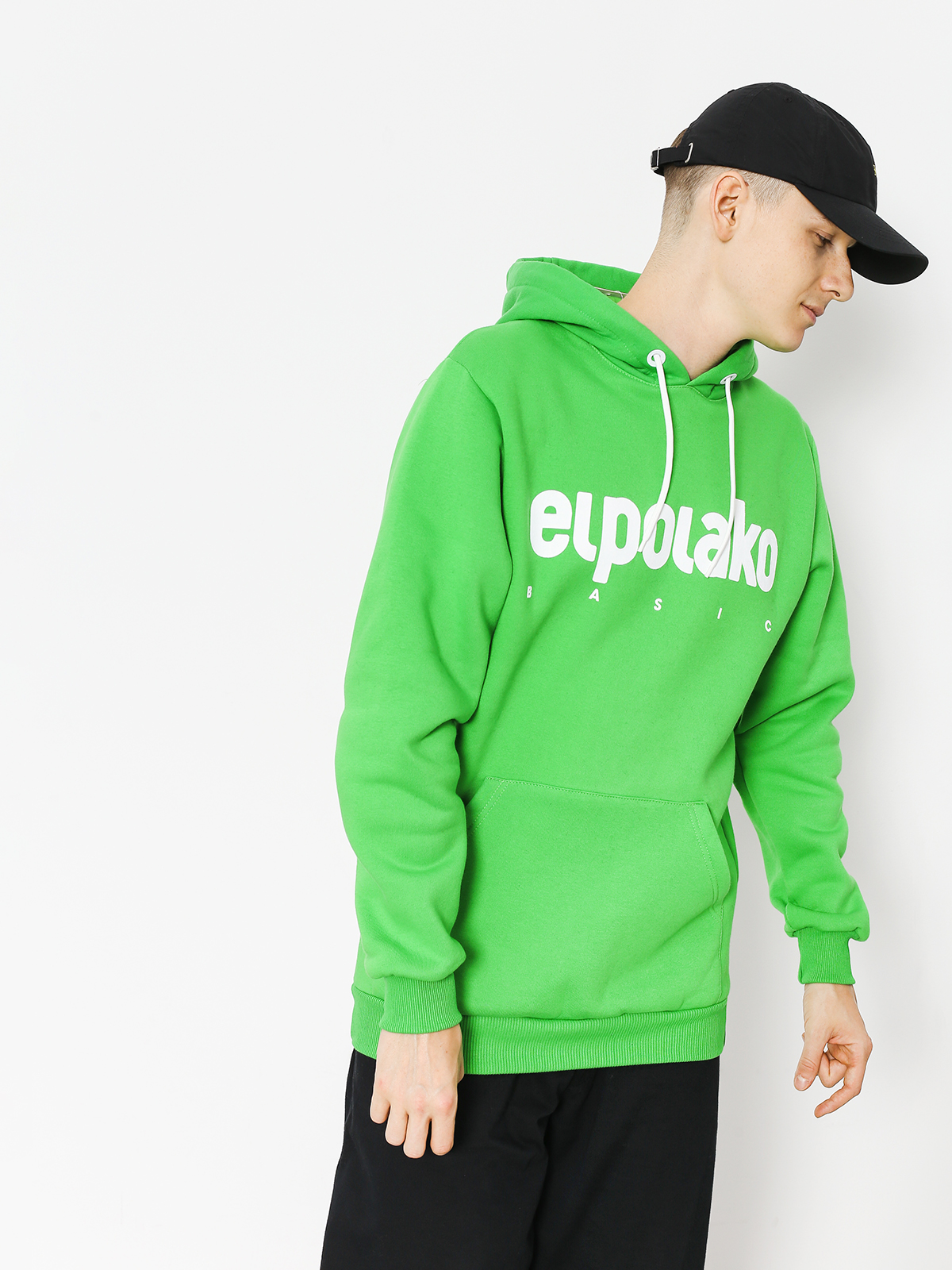 Bluza z kapturem El Polako Classic HD (green)