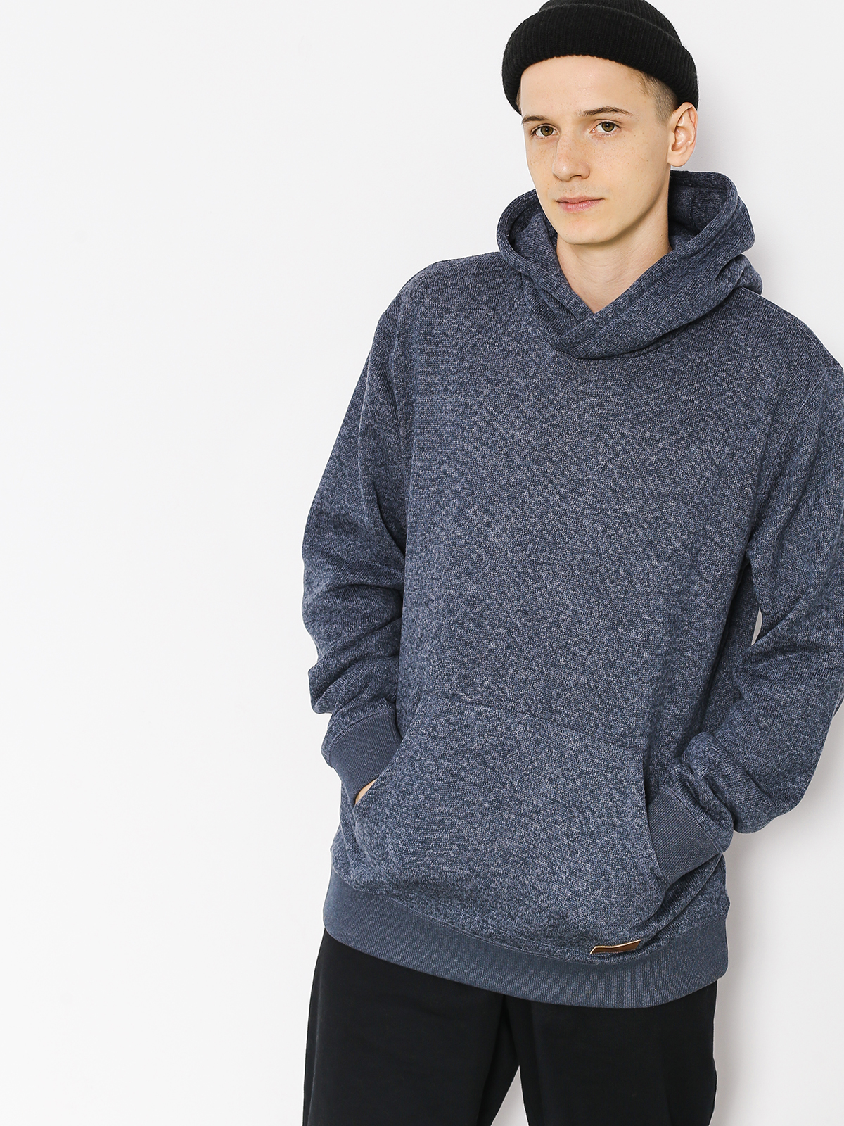 Bluza z kapturem Quiksilver Keller HD (navy blazer heather)