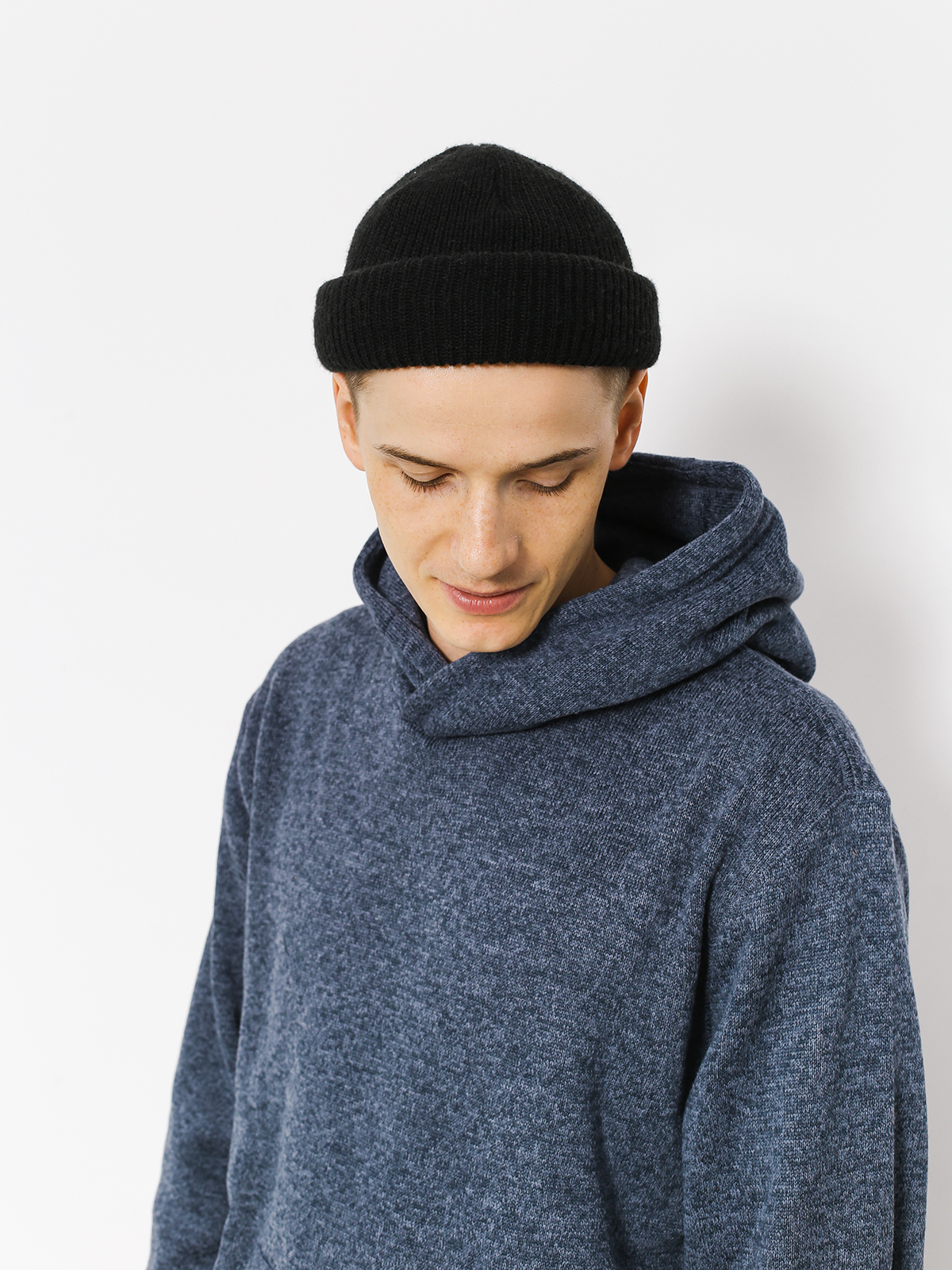 Bluza z kapturem Quiksilver Keller HD (navy blazer heather)