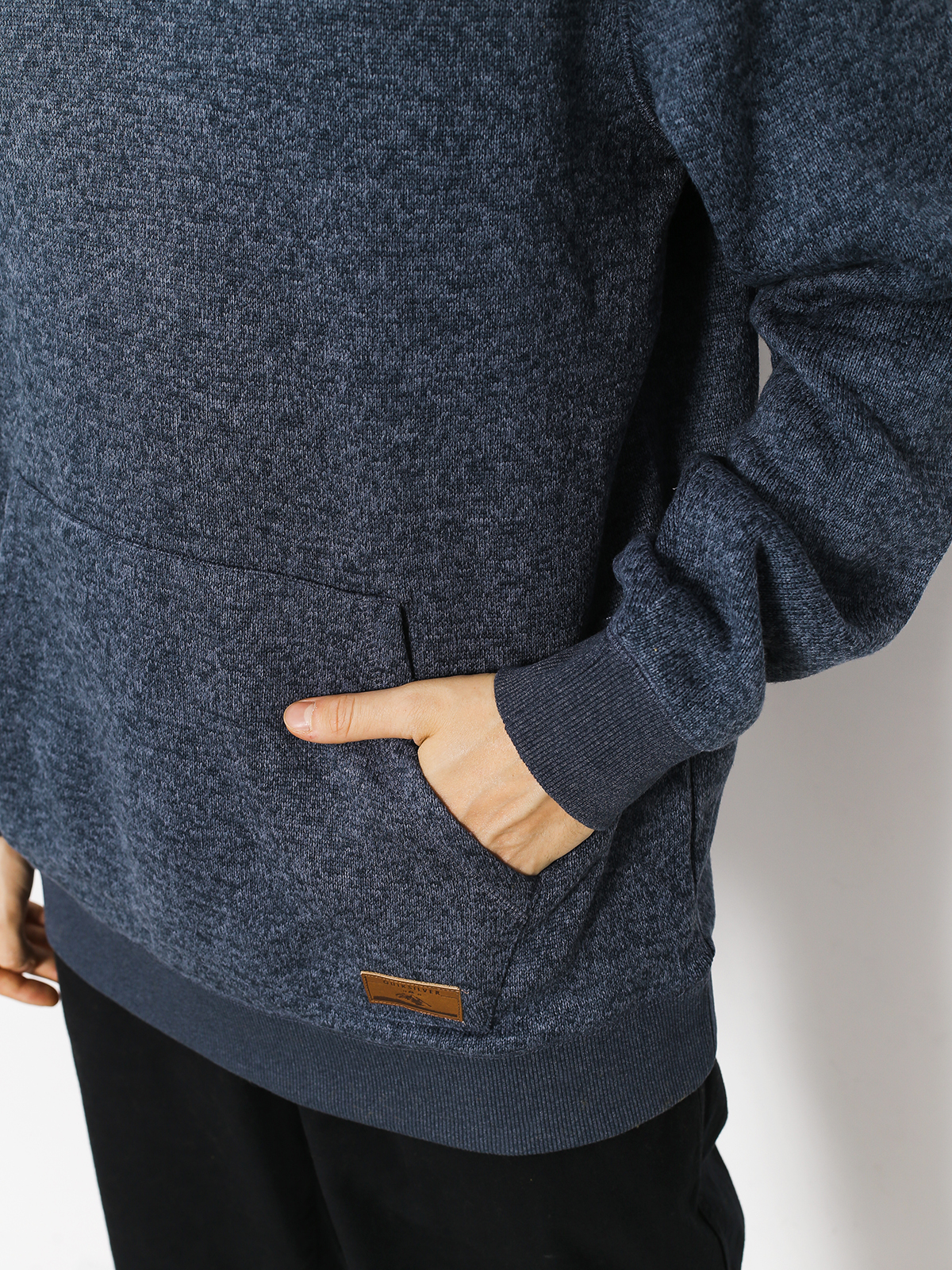 Bluza z kapturem Quiksilver Keller HD (navy blazer heather)