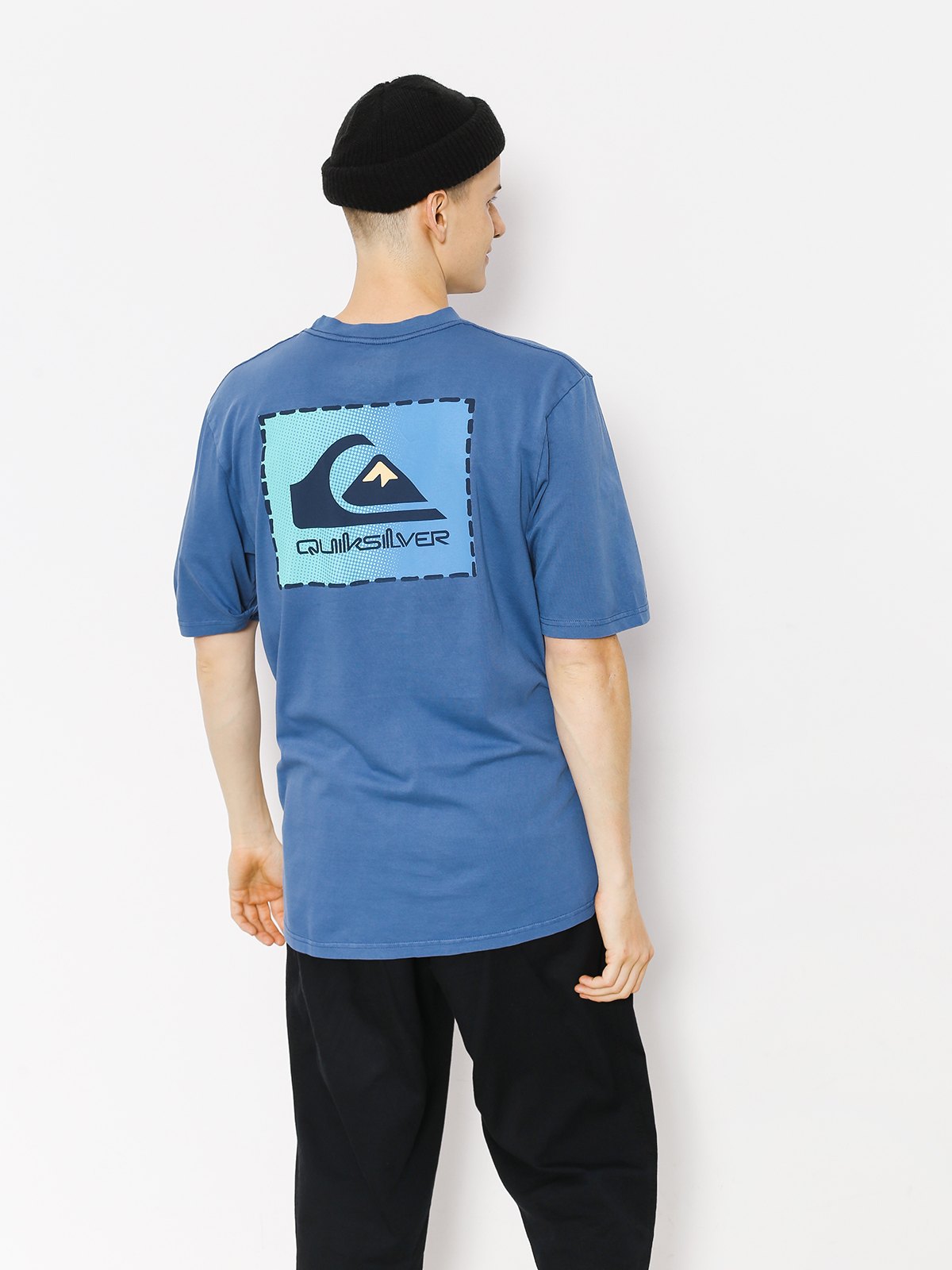 T-shirt Quiksilver Original Clapatc (bijou blue)