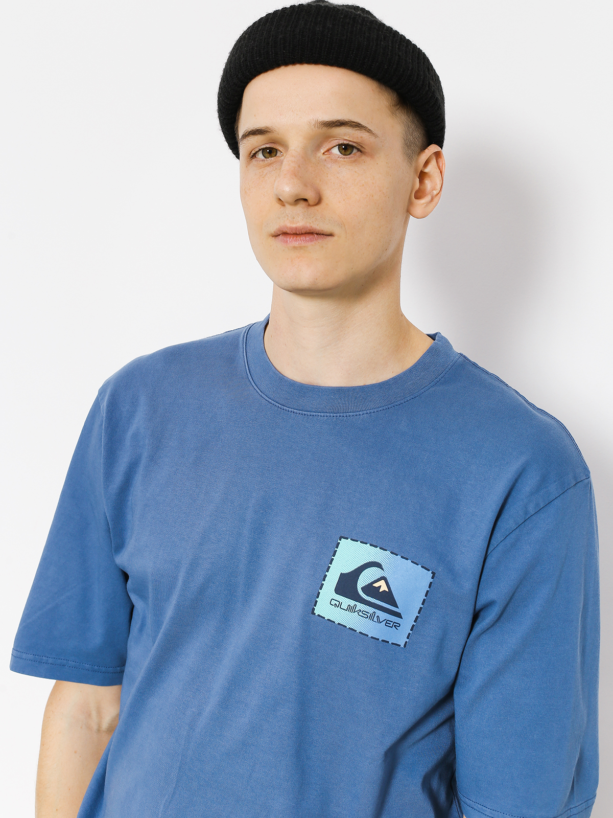 T-shirt Quiksilver Original Clapatc (bijou blue)