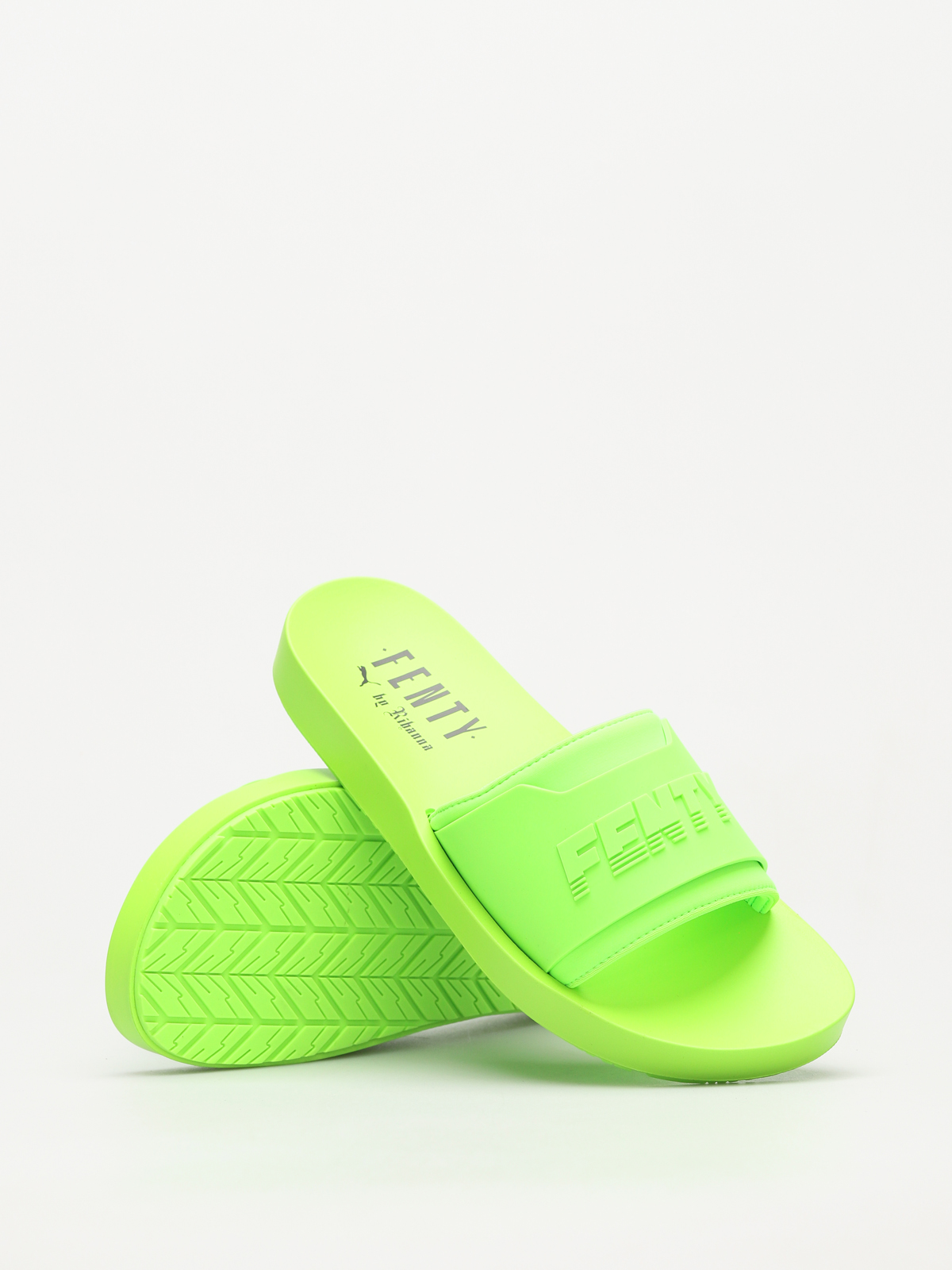 Klapki Puma Fenty Surf Slide Wmn (green gecko/green gecko)