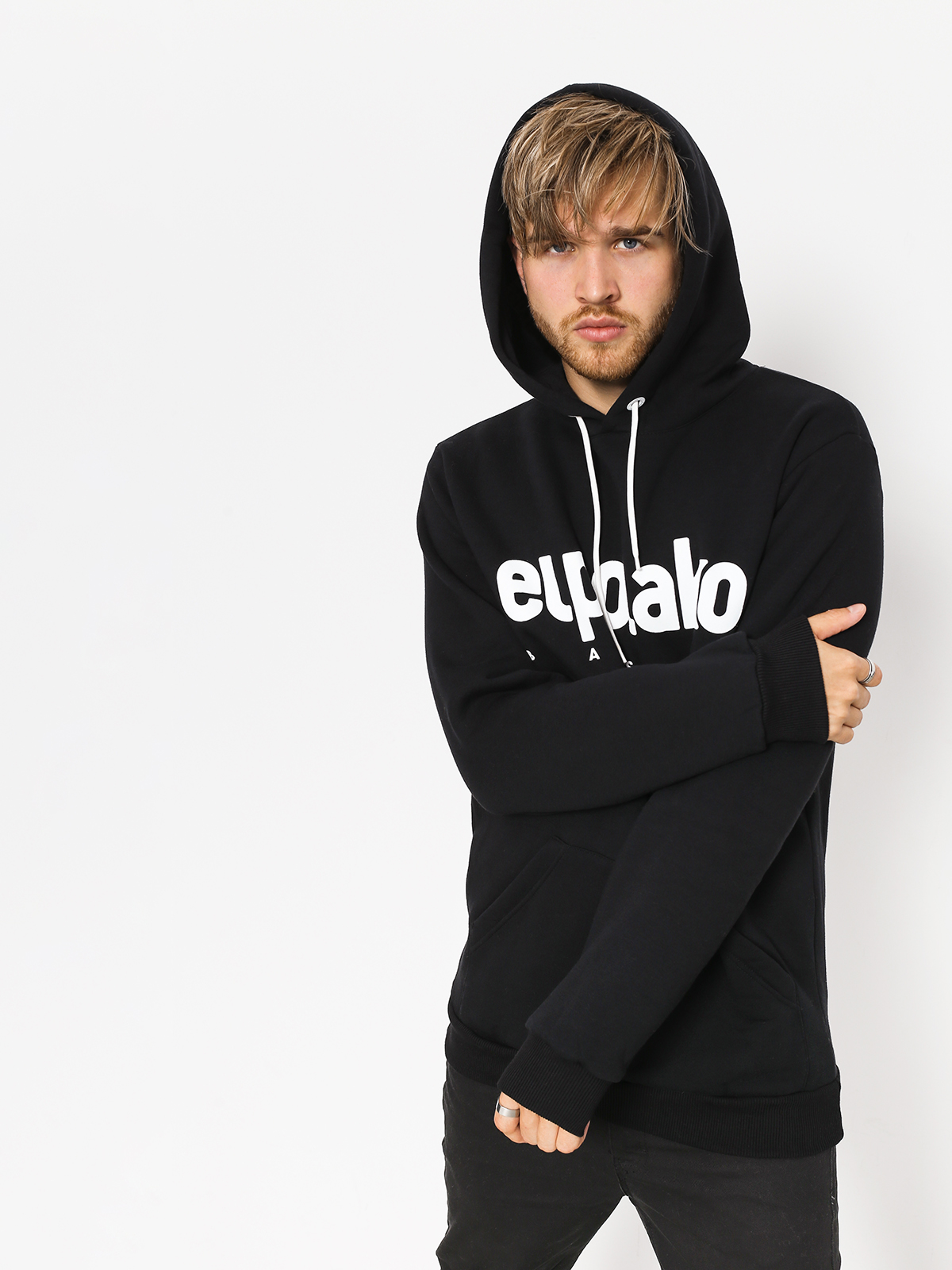Bluza z kapturem El Polako Classic HD (black)