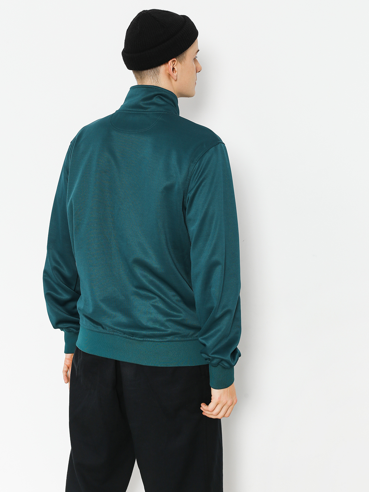 Bluza Stussy Textured Rib Track (dark teal)